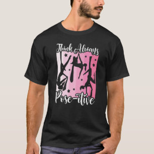 T-shirt Interprète Aérien De Yoga Aérien Et Aérien De Soie