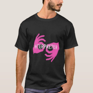 T-shirt Interprète Asl