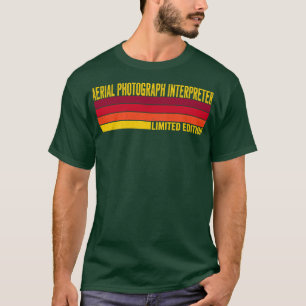 T-shirt Interprète de photographie aérienne