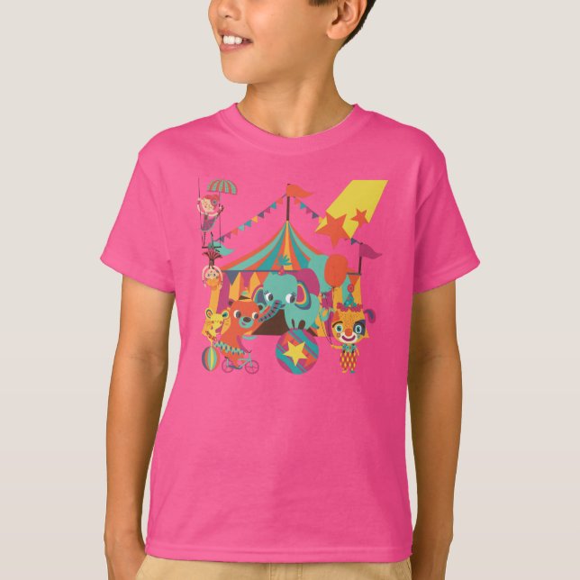 T-shirt Interprètes de cirque (Devant)