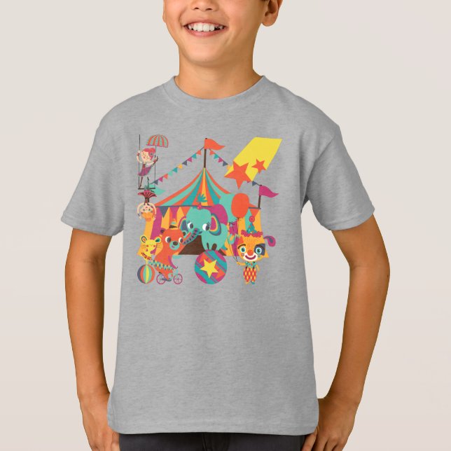 T-shirt Interprètes de cirque (Devant)