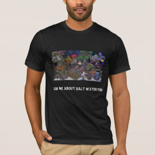 T-shirt Interrogez-moi au sujet des poissons de mer