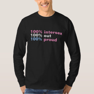 T-shirt Intersex 100%