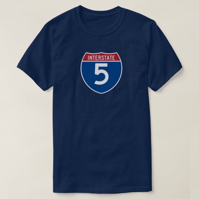 T-shirt INTERSTATE 5 (Design devant)