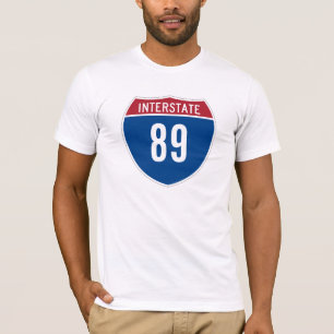T-shirt Interstate 89