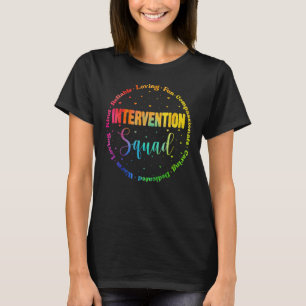 T-shirt Intervention de l'équipe Enseignant de l'école Squ