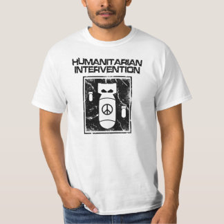 T-shirt Intervention humanitaire - pacifiste