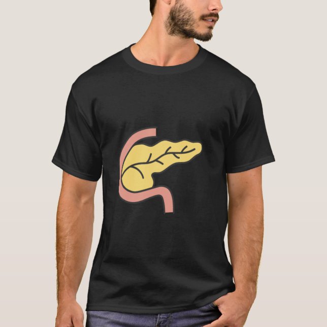 T-shirt Intestin grêle duodénum (Devant)