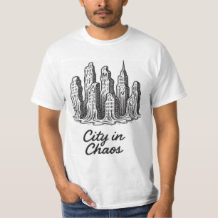T-shirt intitulé City in Chaos
