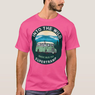 T-shirt Into The Wild Magic Bus 142 Classic - Christophe