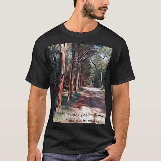 T-shirt Into the Woods T Shirt (Devant)