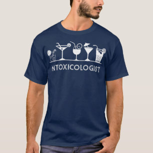 T-shirt Intoxicologue barman Mixologue Drôle cadeau