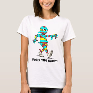 T-shirt intoxiqué de bande de sports