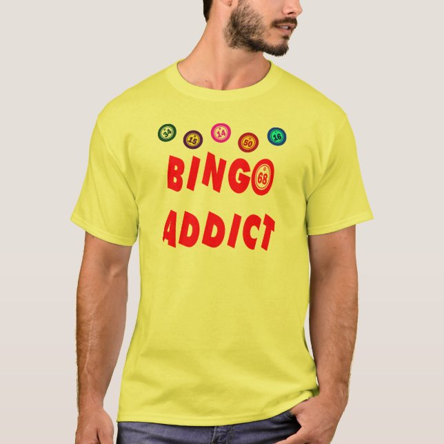T-SHIRT INTOXIQUÉ DE BINGO-TEST (Devant)
