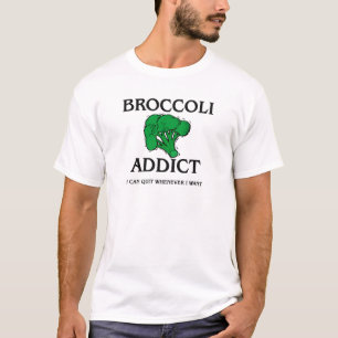 T-shirt Intoxiqué de brocoli