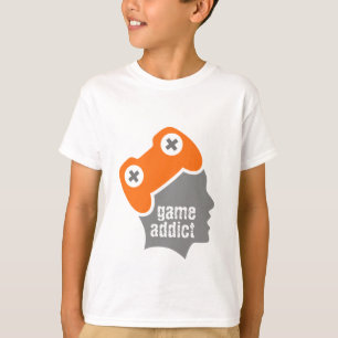 T-shirt Intoxiqué de jeu
