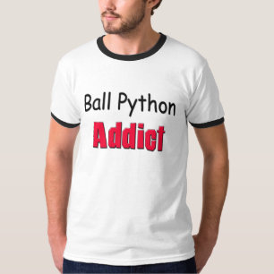 T-shirt Intoxiqué de python de boule