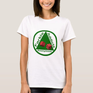 T-shirt Intoxiqués de Farkle anonymes