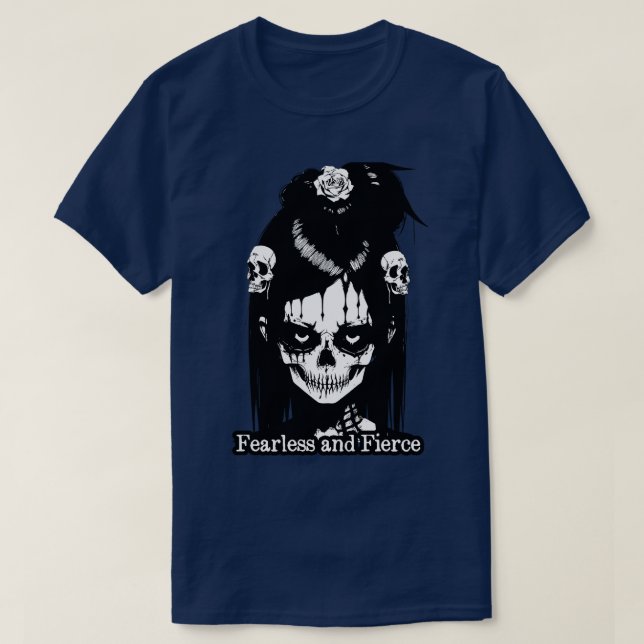 T-shirt Intrépide et intrépide (Design devant)