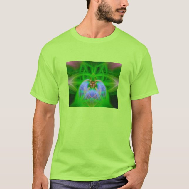 T-shirt Intricité verte (Devant)