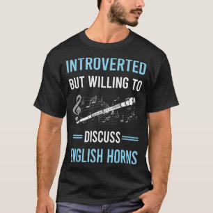 T-shirt Introduction Anglais Horn Cor Anglais