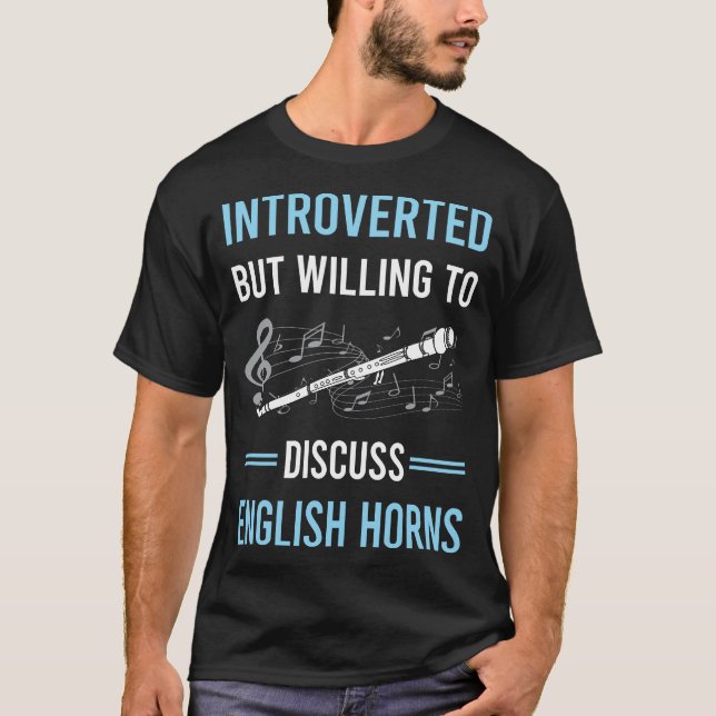 T-shirt Introduction Anglais Horn Cor Anglais (Devant)