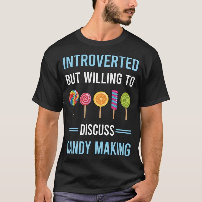T-shirt Introduction Candy Making Maker Candymaking (Devant)