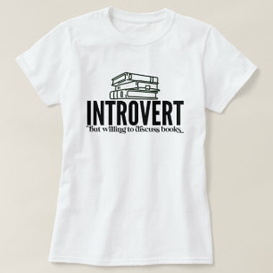 T-shirt Introduire un auteur de livres