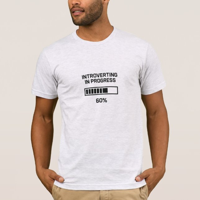 T-Shirt 'Introversion en cours' (Devant)