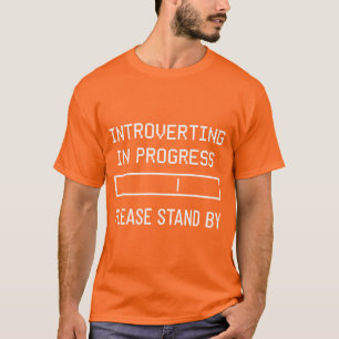 T-shirt Introversion en temps réel