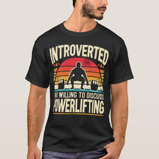 T-shirt Introverted, mais prêt à discuter de l'aérotranspo (Devant)