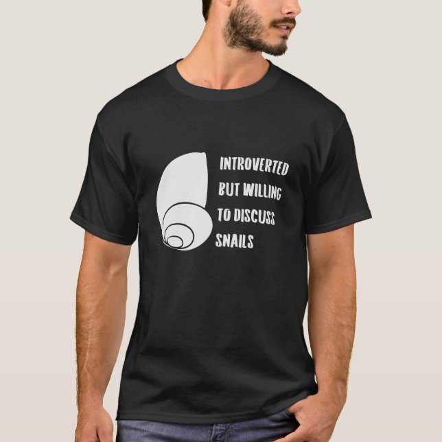 T-shirt Introverted Mais Prêt À Discuter De L'Agriculture  (Devant)