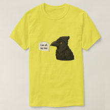 T-shirt introverti « Dis moins, je vois tout »