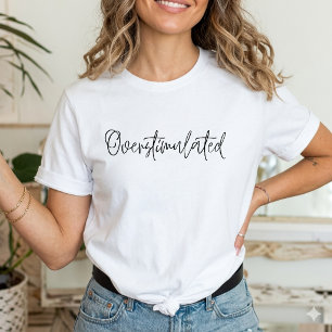 T-shirt Introverti drôle sarcastique surstimule