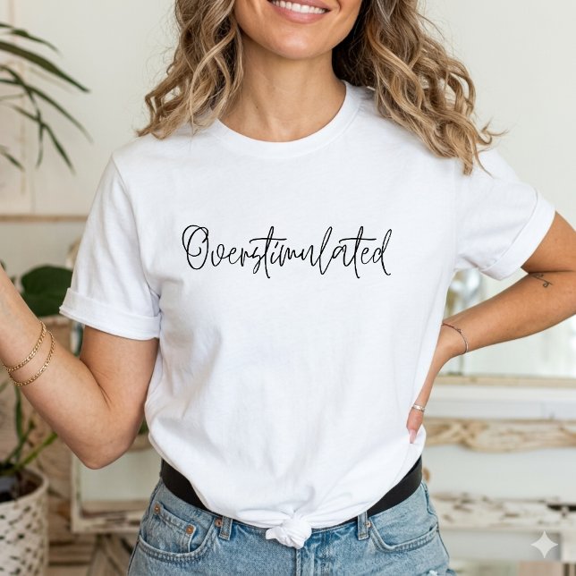 T-shirt Introverti drôle sarcastique surstimule (Créateur téléchargé)