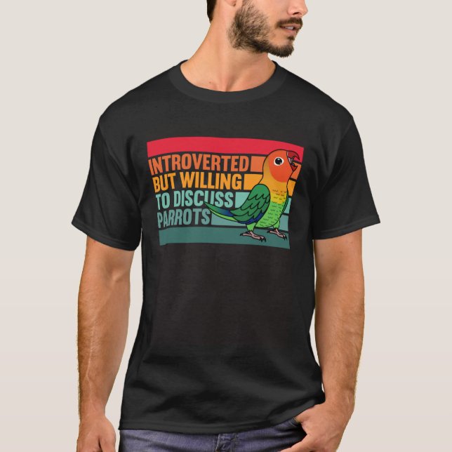 T-shirt Introverti Mais Perrots Fischers Lovebird (Devant)