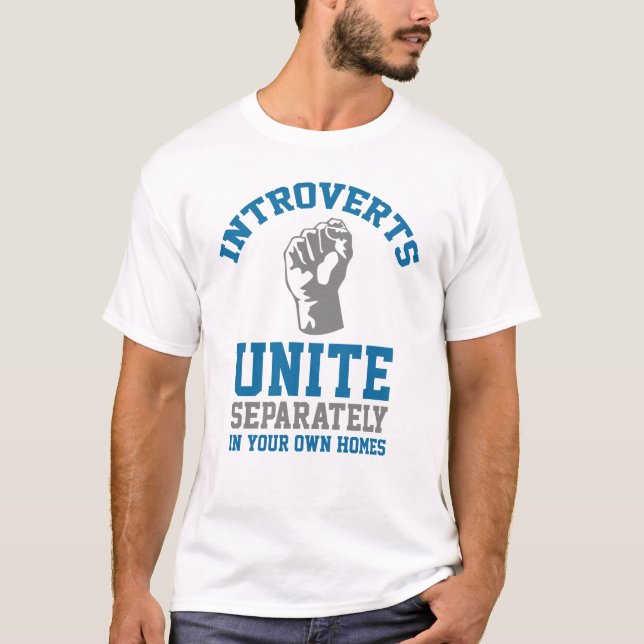 T-shirt Introverties Unite (Devant)