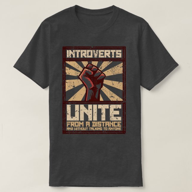 T-shirt Introverties Unite (Design devant)