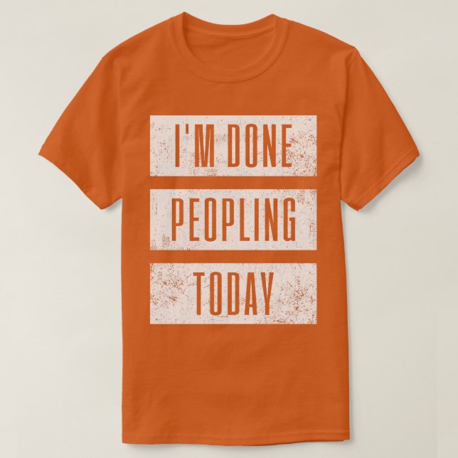 T-shirt introvertir (Design devant)