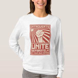 T-shirt Introverts unissent séparément dans vos propres
