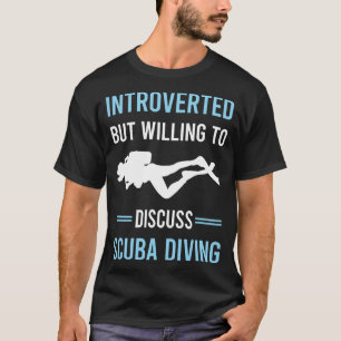 T-shirt Introververted Plongée Plongée Plongée Plongée