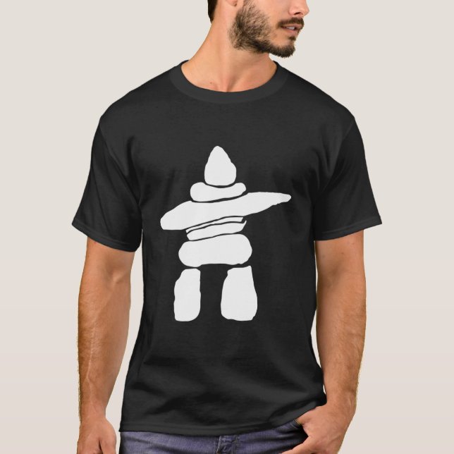 T-shirt Inuksuk (Inukshuk) (Devant)