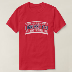T-shirt inutile de vous répéter...