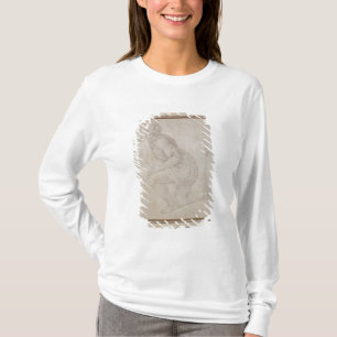 T-shirt Inv. 5211-75 homme à genoux de recto de Fawkener