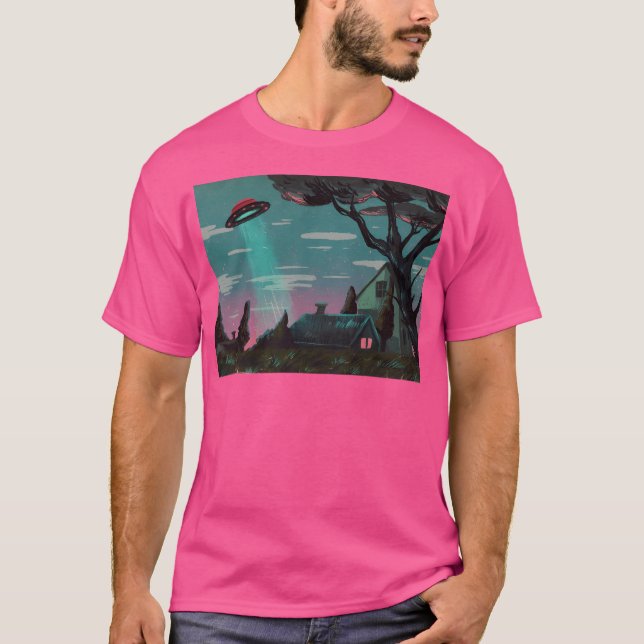 T-shirt Invasion Alien (Devant)