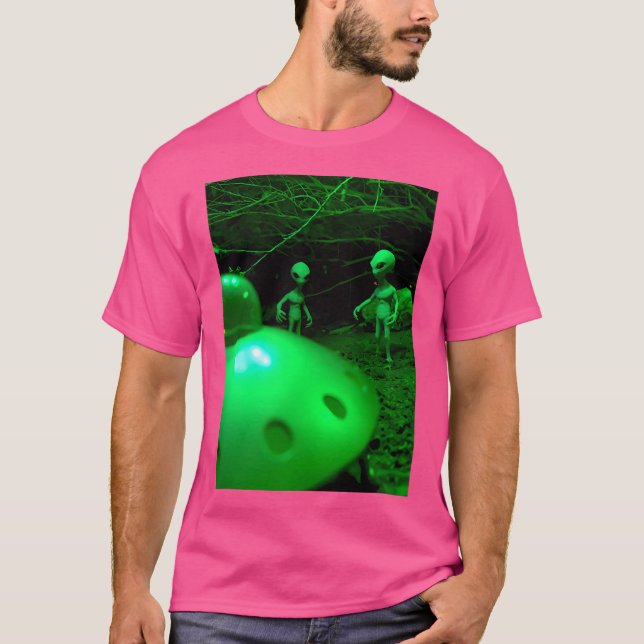 T-shirt Invasion Alien (Devant)