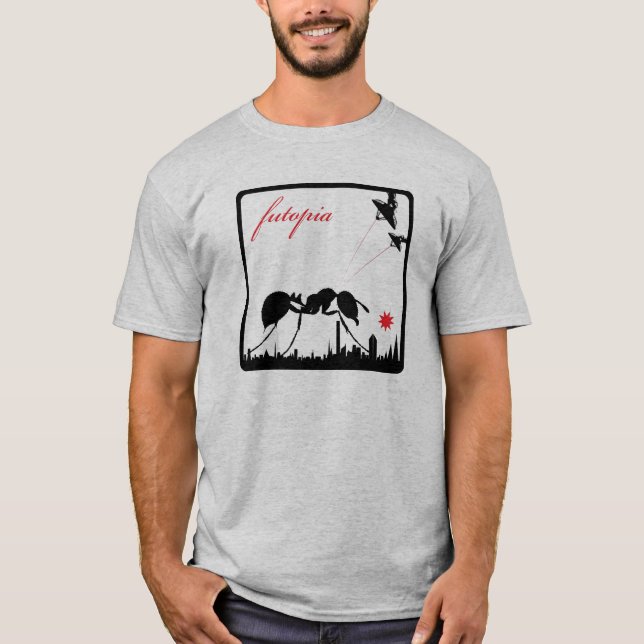 T-shirt Invasion de fourmi de Futopia (Devant)