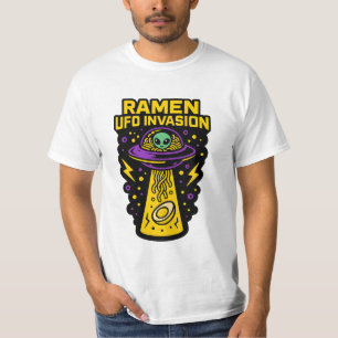 T-shirt Invasion de ramen UFO – Aspirez depuis le ciel