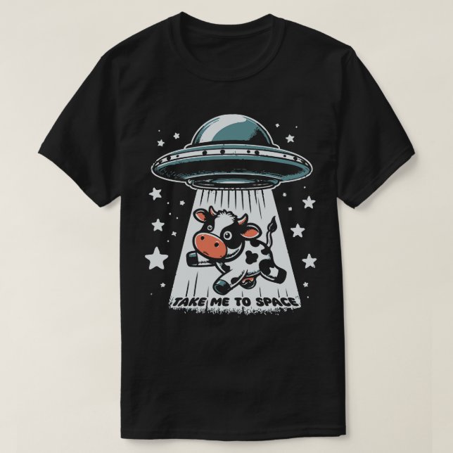 T-shirt Invasion De Vache (Design devant)