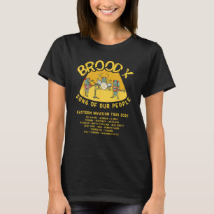 T-shirt Invasion du Canada 2021 - Cicada Brood X - Cicada